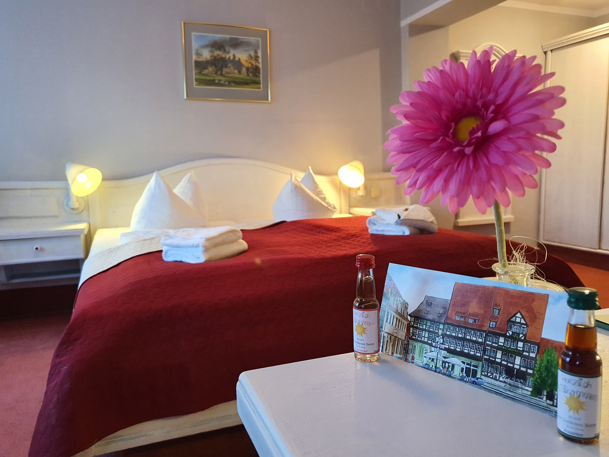 Hotel zur goldenen Sonne in Quedlinburg, Germany