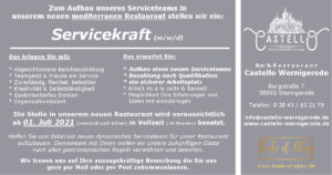 Servicekraft - Castello Wernigerode